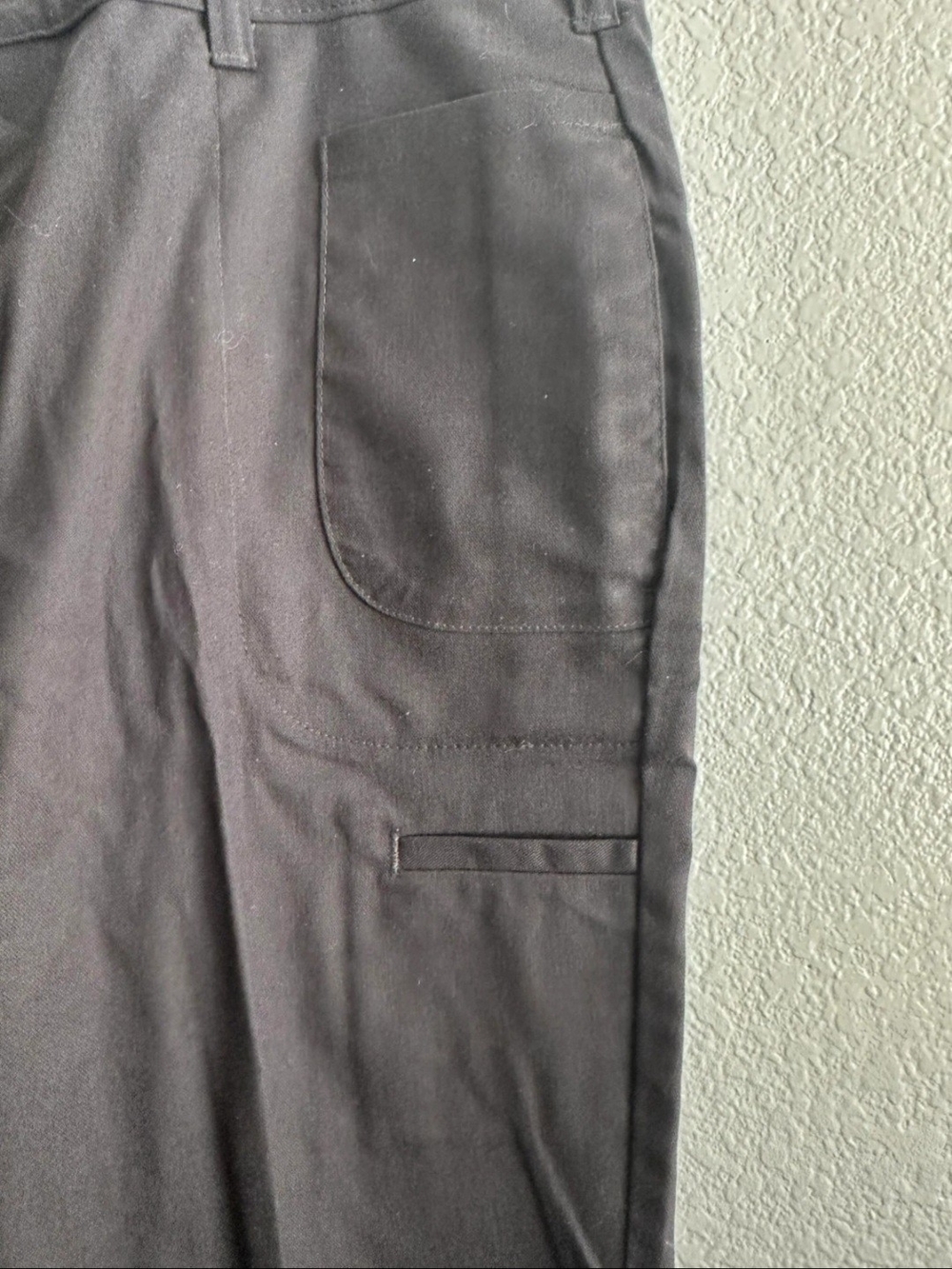 Dickies Women's Straight-Leg Black Utility Pants - Picture 3 of 9